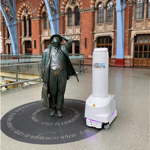 UVD Robot at St Pancras International